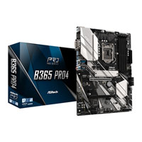 ASRock B365 Pro4, Intel B365, S 1151, DDR4, SATA3, Dual M.2, 2-Way CrossFire, Intel GbE, USB 3.1 Gen1 A+C, ATX