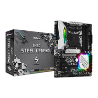 ASRock AMD B450 Steel Legend Ryzen AM4 ATX Motherboard