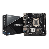 ASRock H310CM-HDV, Intel H310, S 1151, DDR4, SATA3, Realtek GbE, USB 3.1 Gen1 A, MicroATX