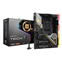 ASRock X570 Taichi, AMD X570, AM4, DDR4, PCIe 4.0, Triple M.2, 2-Way SLi/3-Way CrossFire, Intel GbE/WiFi, USB 3.2, ATX
