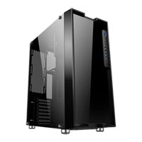 GameMax Fortress Full Tower Chassis, Tempered Glass, Radiator Support, E-ATX/ATX/MicroATX/Mini-ITX