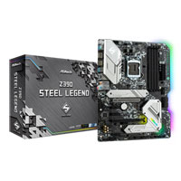 ASRock STEEL LEGEND, Intel Z390, S 1151, DDR4, SATA3, 2x M.2, CrossFire, GbE, USB 3.2 A+C, ATX