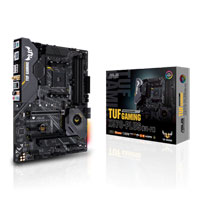 ASUS TUF GAMING X570-PLUS (WI-FI), AMD X570, AM4, DDR4, PCIe 4.0, Dual M.2, 2-Way CrossFire, GbE/WiFi, USB 3.2, ATX