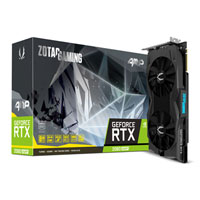 Zotac GeForce RTX 2080 SUPER AMP 8GB GDDR6 Ray-Tracing Graphics Card, 3072 Core, 1650MHz GPU, 1845MHz Boost