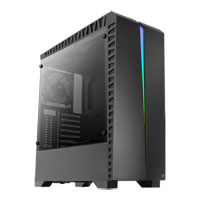 Aerocool Scar Mid Tower Gaming Chassis, RGB, Tempered Glass, 120mm Fan, USB 3.0, ATX/MicroATX/Mini-ITX
