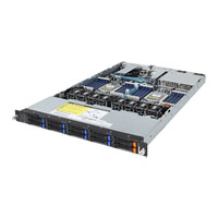 Gigabyte R182-Z91 Dual 2nd Gen EPYC Rome CPU 1U 10 Bay Barebone Server