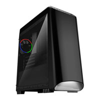 CiT Legend Mid Tower Chassis, MicroATX/Mini-ITX, 3x120mm RGB Fans, USB 3.0, 2x USB 2.0, HD Audio, RGB Controller
