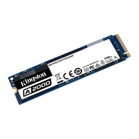 250GB Kingston A2000, M.2 (2280) PCIe 3.0 (x4) NVMe SSD, 2000MB/s Read, 1100MB/s Write, 150k/180k IOPS