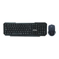 Xclio Wireless Gaming Keyboard and 3 Button Mouse 2.4GHz with Nano USB Black WS-880B