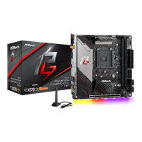 ASRock X570 Phantom Gaming ITX/TB3, AMD X570, AM4, DDR4, PCIe 4.0, M.2, GbE, ax WiFi, Thunderbolt 3, Mini-ITX