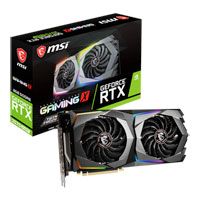 MSI GeForce RTX 2070 SUPER GAMING X 8GB GDDR6 Ray-Tracing Graphics Card, 2560 Core, 1605MHz GPU, 1800MHz Boost