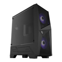 MSI MAG FORGE 100M Mid Tower Windowed PC Gaming Case (2021 Update)