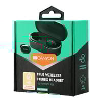 Canyon Wireless Stereo Earbuds Bluetooth 5 for Music & Mobile