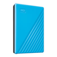 WD My Passport 2TB External Portable Hard Drive/HDD - Blue