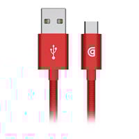 Griffin Premium USB to Micro USB Durable Braided Cable 1.5M / 5ft RED