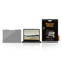 PanzerGlass Screen Protector and Privacy Filter for Microsoft Surface Laptops, Tempered Glass, Shock/Scratch Resistant