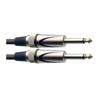 Stagg 6M 1/4" Jack Instrument Cable