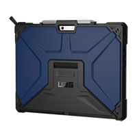 UAG Metropolis Case, Microsoft Surface Pro X, Blue, Pencil Holder, Impact Resistant Soft Core, Tactile Grip