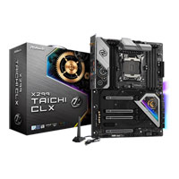 ASRock Taichi CLX, Intel X299, S 2066, DDR4, SATA3, 3x M.2, Intel GbE, 3-Way SLI/2-Way CrossFireX, 802.11ax, BT5, ATX