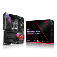 ASUS ROG Rampage VI Extreme Encore, Intel X299, S 2066, DDR4, SATA3, Quad M.2, 3-Way SLi/xFire, USB 3.2 Gen2 A+C, E-ATX