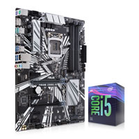 ASUS PRIME Z390-P ATX Motherboard + Intel Core i5 9400F 6-Core/6-Thread Processor