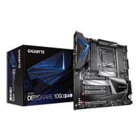 Gigabyte X299X Designare 10G, S 2066, DDR4, SATA3, 3x M.2, SLi/CrossFire, 10GbE, USB 3.2, E-ATX