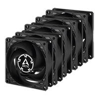 Arctic P8 PWM PST 80mm Cooling Fan Value Pack of 5