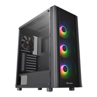 Thermaltake V250 TG ARGB Tempered Glass Mid Tower Gaming Case with 3x ARGB Fans