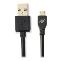 iFrogz UniqueSync USB A to Micro USB Charge & Sync Durable Cable 2.1A 3M Black