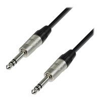 3m Adam Hall REAN Audio Cable 6.3mm Male Stereo Jack to 6.3mm Male Stereo Jack