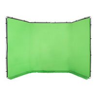 Manfrotto 4m Chromakey Green Panoramic Background