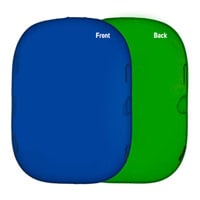 Manfrotto Collapsible 1.8 x 2.1m Green/Blue Background