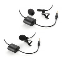 IK Multimedia - 'iRig Mic Lav' (2 Pack) Clip-On Microphones For Mobile Devices