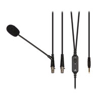Audeze LCD Boom mic cable with splitter adapter