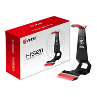 MSI HS01 Black/Red Headset Stand