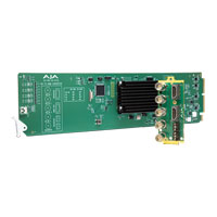 AJA 3G-SDI to HDMI 2.0 Conversion with DashBoard Support