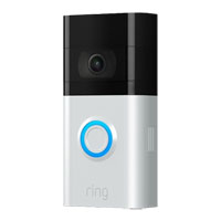 Ring Video Doorbell 3 1080P Battery Version - Satin Nickel