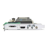 10-bit PCIe card, HDMI 2.0 output w/ HFR support (ATX Power)