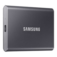 Samsung T7 Grey 2TB Portable External SSD USB-C/A Gen2 PC/MAC