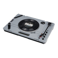 Reloop Spin Portable turntable, AUX input, MP3 Recording, Built-In Speaker,  Bluetooth connection