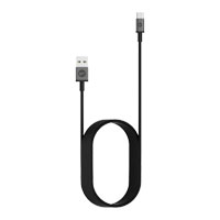 Mophie Premium USB-C to A Braided Ultra Durable USB2.0 FAST Charge & Sync Cable 2M Black
