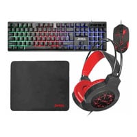 Xclio Guardian 4 in 1 RGB Gaming Starter Kit Keyboard, Mouse, Pad & Headset