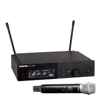 Shure SLX-D Wireless System with Beta87A Handheld (Rack Mount)