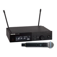 Shure SLX-D Wireless System with Beta58 Handheld (Rack Mount)