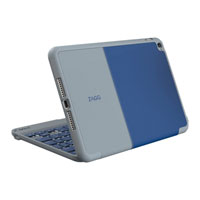ZAGG Durable Folio Case with Bluetooth Keyboard for iPad Mini 4 Blue