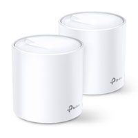 TP-LINK Dual-Band Deco X60 AX3000 WiFi Mesh System (2-Pack)