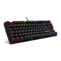 Tecware Phantom RGB 88-Key Mechanical Keyboard (Brown Switch)