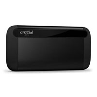 Crucial X8 1TB External Portable USB-C/A Performance SSD - Black