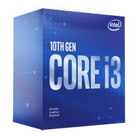 Intel 4 Core i3 10100F Comet Lake CPU/Processor