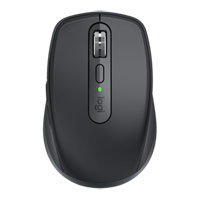 Logitech MX Anywhere 3 Compact Wireless Mouse - Black